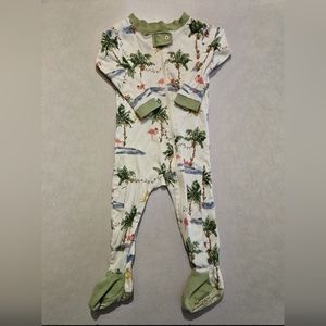 Burt's Bees Unisex Tropical Holiday Footed Pajama